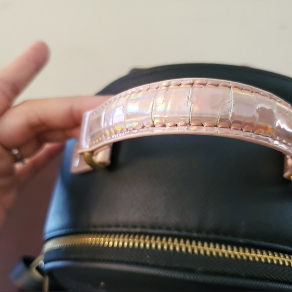 Walt Disney World 50th Anniv Loungefly Large Backpack & Minnie Mouse Stuff - Picture 13 of 16